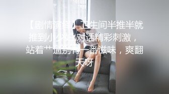 【剧情演绎】卫生间半推半就推到小少妇 对话精彩刺激，站着艹逼别有一番滋味，爽翻天呀