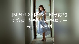 [MP4/1.8G]8-28牛屌寻花 约会炮友，妹妹叫起来好骚，一夜干两炮内射