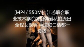 [MP4/ 550M]   江苏联合职业技术学院情侣做爱私拍流出 全程女操男 手法和口活都一级棒