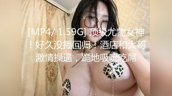 [MP4/ 1.59G] 顶级尤物女神！好久没播回归！酒店和大哥激情操逼，跪地吸吮吃屌