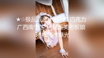 ★☆极品流出☆★抖音 巧克力 广西南宁 兰积轻医美老板娘 3P视频被曝光