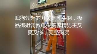 贱狗勃起的开关是乳头啊，极品御姐调教龟头责榨精男主又爽又惨，完整购买