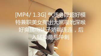 [MP4/ 1.3G] 气质身段超好模特兼职美女掏出大屌吸吮深喉 好爽搞得妹子娇喘连连，后入猛操最后冲刺