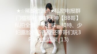 ★☆稀缺资源☆★私密电报群门槛福利 推特大神【BB哥】私拍全集，学生妹、模特、少妇露脸各行各业还带哥们玩3P，人生赢家 (13)