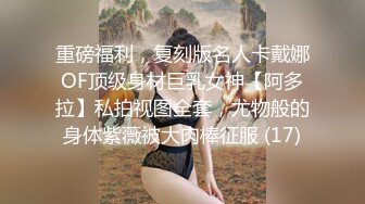 重磅福利，复刻版名人卡戴娜OF顶级身材巨乳女神【阿多拉】私拍视图全套，尤物般的身体紫薇被大肉棒征服 (17)