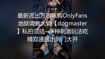 最新流出万狼求购OnlyFans地狱调教大师【dogmaster】私拍完结~多种刺激玩法吃精双通露出阴门大开